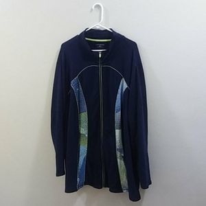 Catherines Navy Yoga Jacket